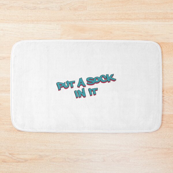 Item preview, Aussie British slang - Put a sock in it meaning stop talking designed and sold by Amit D.