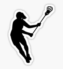 Girls Lacrosse Sticker