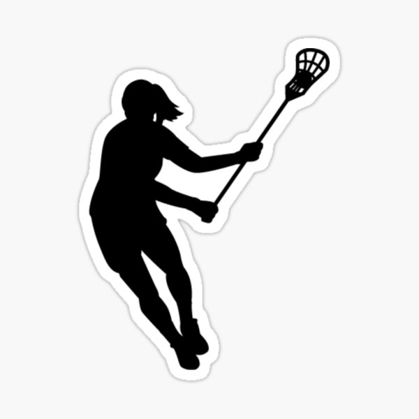 Girls Lacrosse Sticker