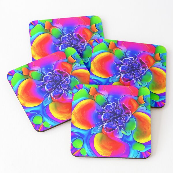 Item preview, Closeup colorful flower V4 designed and sold by The Love Quill.