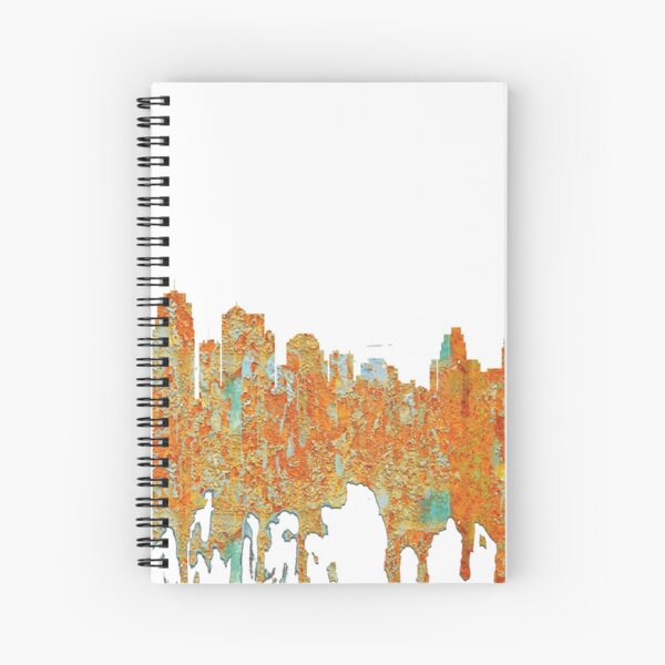 Kansas City, Missouri - Rust Spiral Notebook