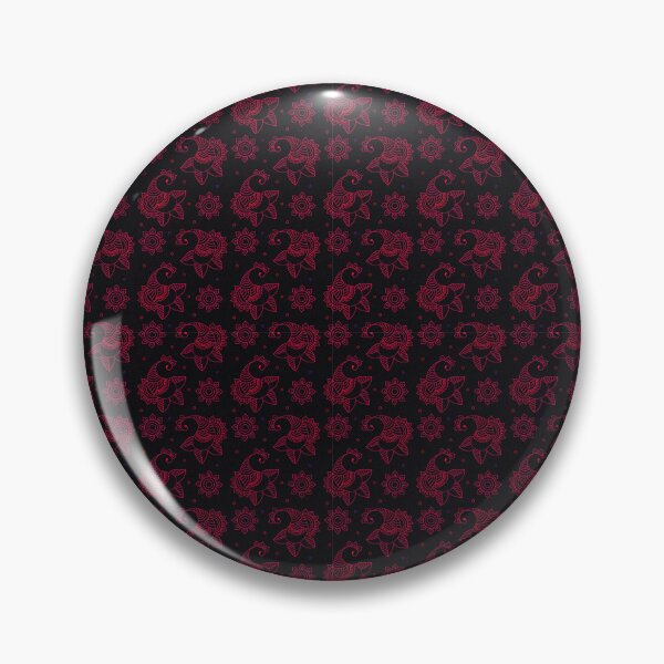 Item preview, A Beautiful Pink Color Paisley Pattern on Dark Background designed and sold by deepakrode7.