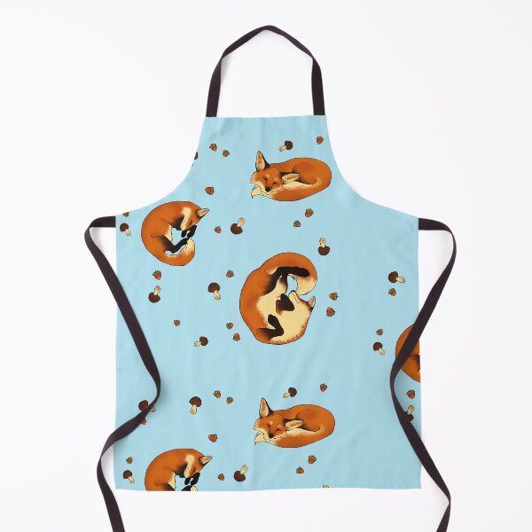 Item preview, Autumnal Fox & Mushrooms - Acorn designed and sold by RhaioonArt.