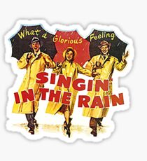 Singin' In the Rain Poster Sticker