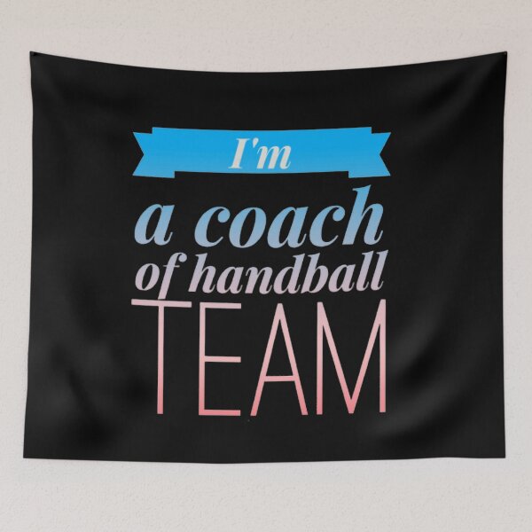 Item preview, I am a coach of handball team designed and sold by Hammy97.