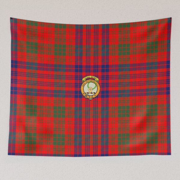 Artikelvorschau, Schottischer Tartan und Wappen von Ross entworfen und verkauft von BagTown Clans.