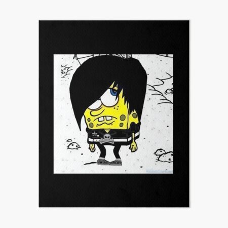 I love Emo Girls” Emo Spongebob Meme Pin for Sale by jaimee-simonson