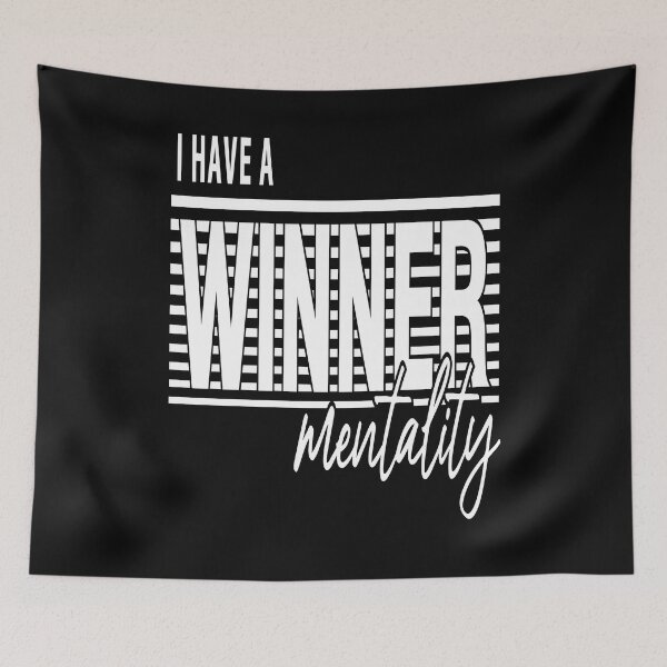 Item preview, Winner mentality designed and sold by pqrstshirts.