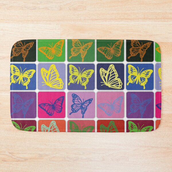 Item preview, Borboletas voando dentro de quadro coloridos  designed and sold by GirlaineSQ.