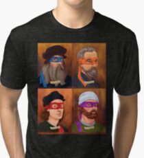 The Renaissance Ninja Artists Tri-blend T-Shirt