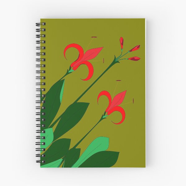 Item preview, A Group of Big Red Flowers with Buds designed and sold by judy snyder.
