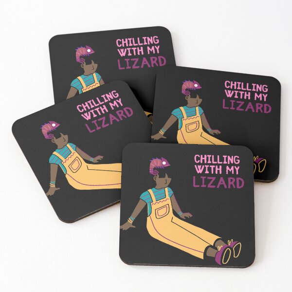 Item preview, Lizard and Chill designed and sold by ART3M1S1A.