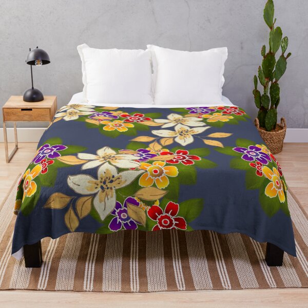 Item preview, *Flowers on the purple* designed and sold by Berezabella.