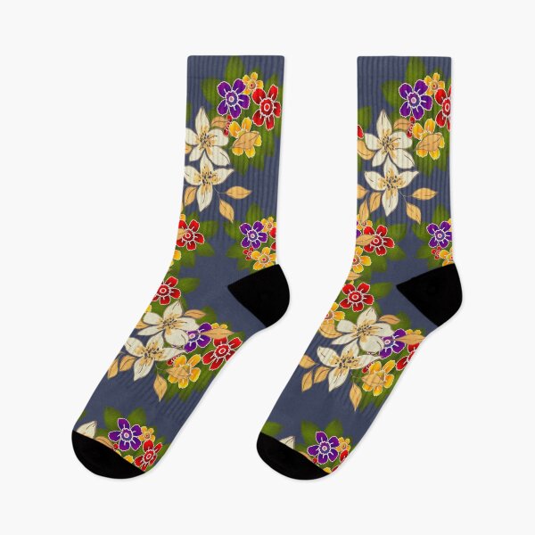 Item preview, *Flowers on the purple* designed and sold by Berezabella.