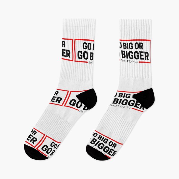 Item preview, Go Big Or Go Bigger 24/SEVEN/365 white background  designed and sold by KingsManKind.