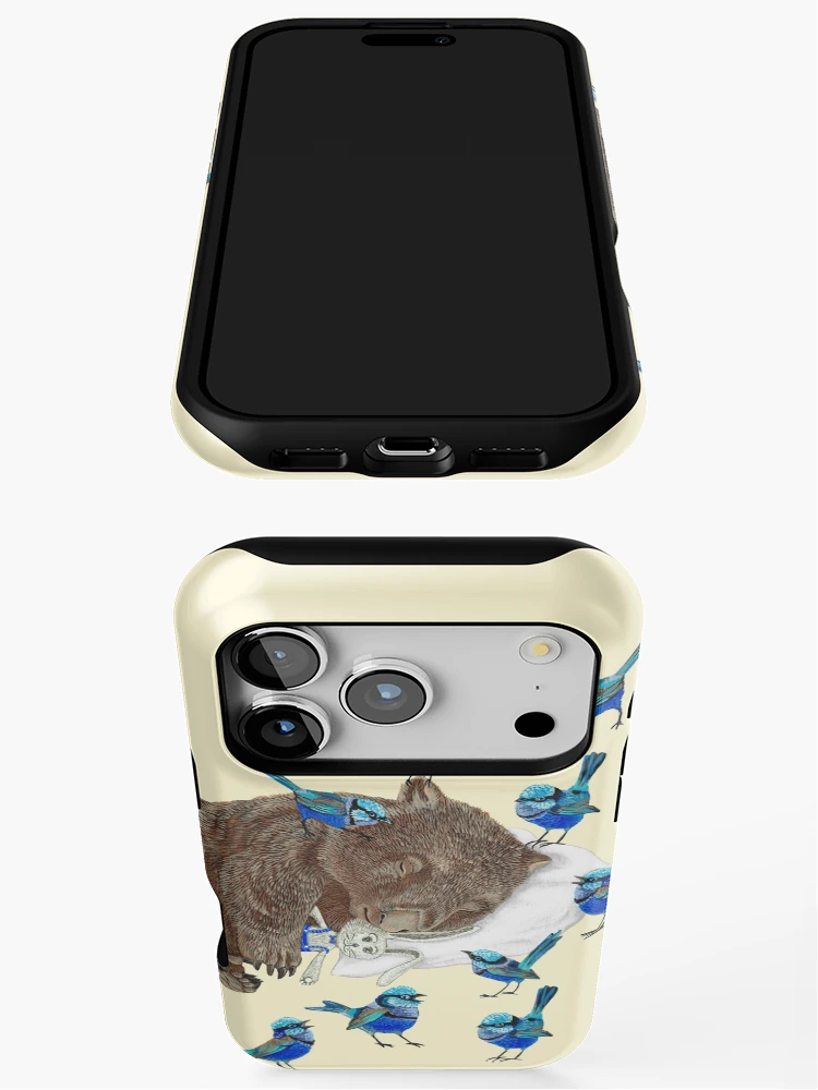 Thumbnail 3 of 4, iPhone Case, Wombat designed and sold by Ruta.