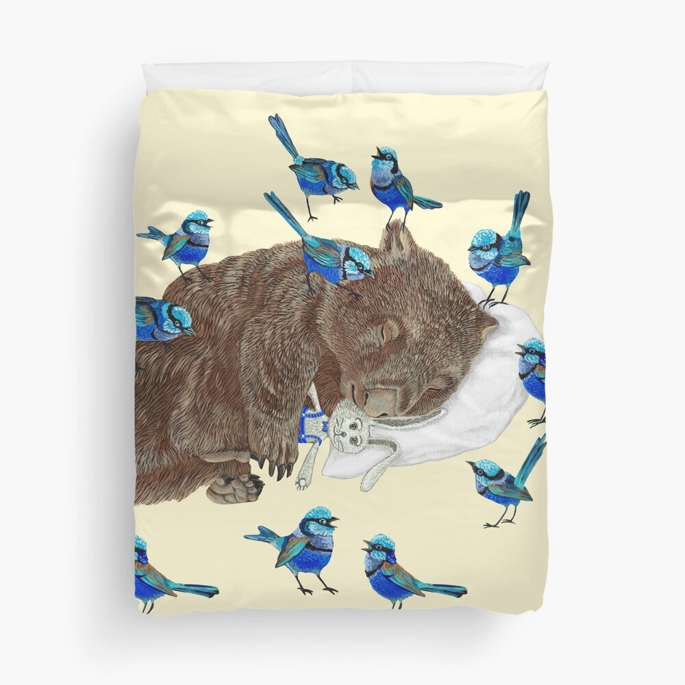 Wombat Duvet Cover