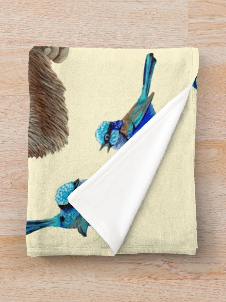 Thumbnail 3 of 6, Throw Blanket, Wombat designed and sold by Ruta.