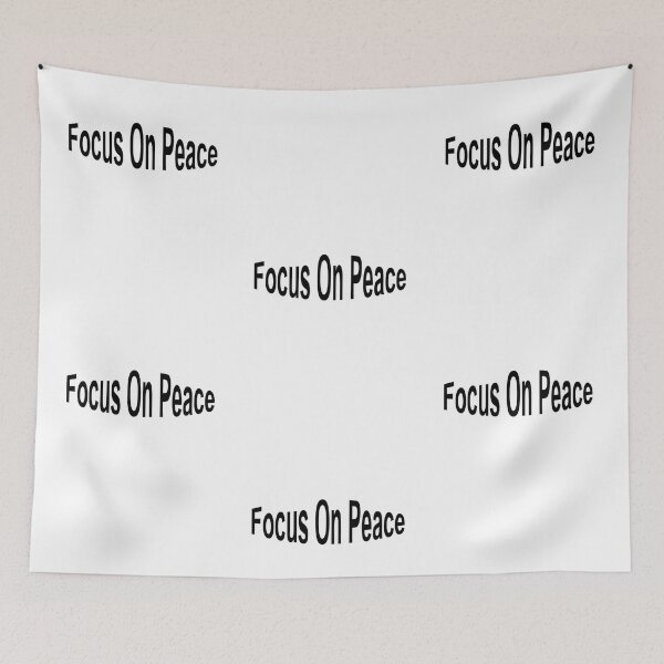 Item preview, Focus On Peace designed and sold by C J Lewis.