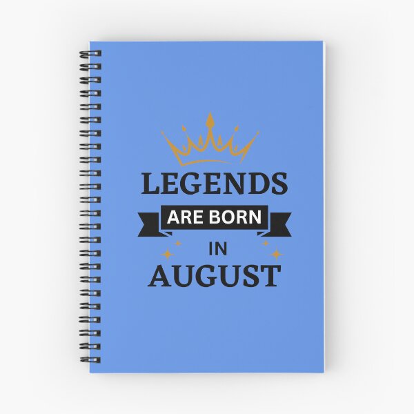 Item preview, Legends are Born in August | Birth Month | August designed and sold by Denefie.