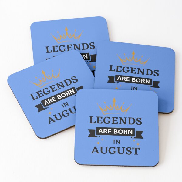 Item preview, Legends are Born in August | Birth Month | August designed and sold by Denefie.