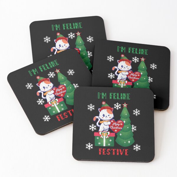 Item preview, I'm feline festive designed and sold by JoRealm.