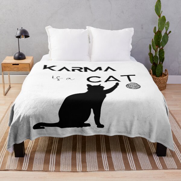 Item preview, Karma es un gato designed and sold by Inspirely.