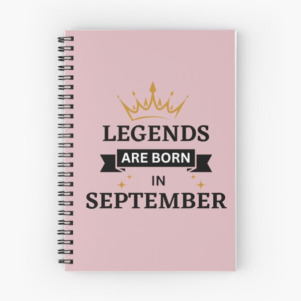 Item preview, Legends are Born in September | Birth Month | September  designed and sold by Denefie.