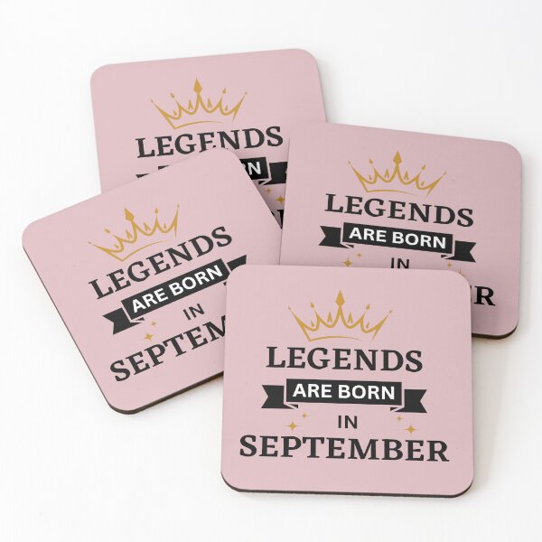 Item preview, Legends are Born in September | Birth Month | September  designed and sold by Denefie.