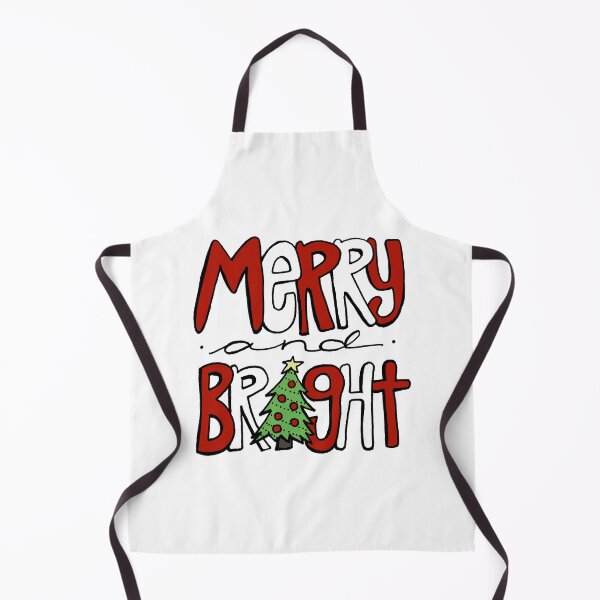 Item preview, Merry and Bright Christmas Drawing Bubble Letters designed and sold by kmstudio.