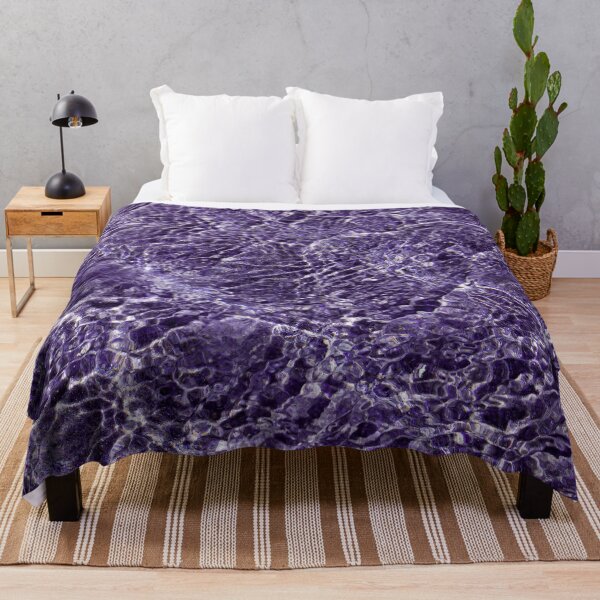 Item preview, Waves on a sandy beach abstract pattern - purple designed and sold by chiaravisuals.
