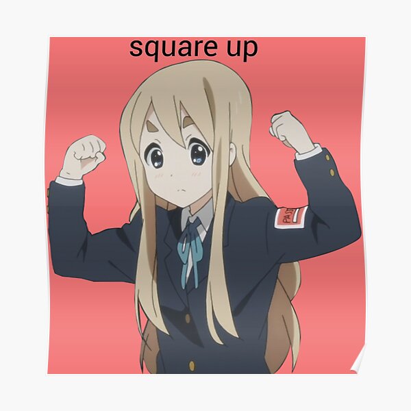 Mugi Square Up Póster