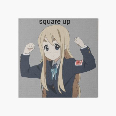 Mugi Square Up Art Board Print