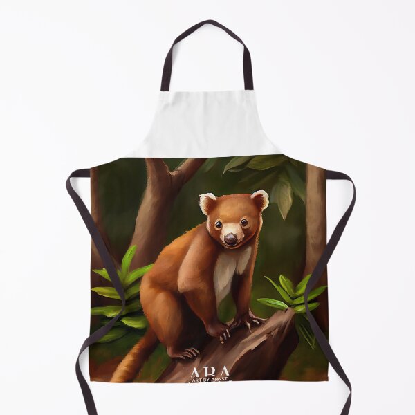 Item preview, Oil paint - Tree-kangaroos designed and sold by ABArtByAlexST.