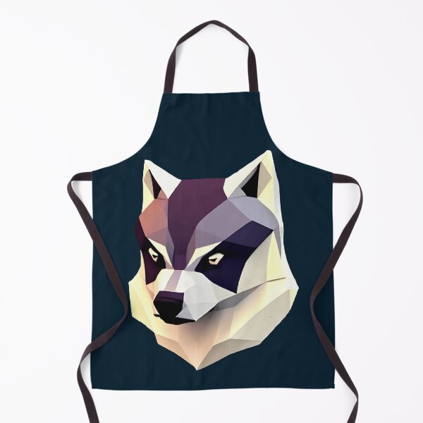 Item preview, Zidika Wolf Like Husky Low Poly designed and sold by Q Fashion.