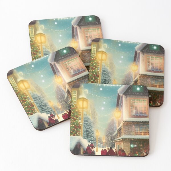 Item preview, Christmas street  designed and sold by OverAltruist.