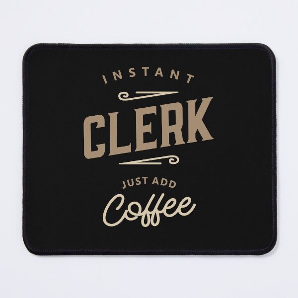 Item preview, Clerk Funny Job Title Profession Birthday Worker designed and sold by cidolopez.