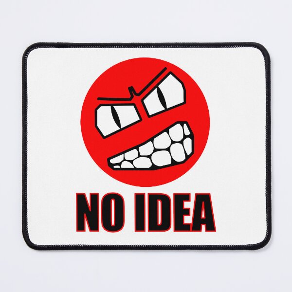Item preview, No Idea band logo designed and sold by Scrubberpunk.