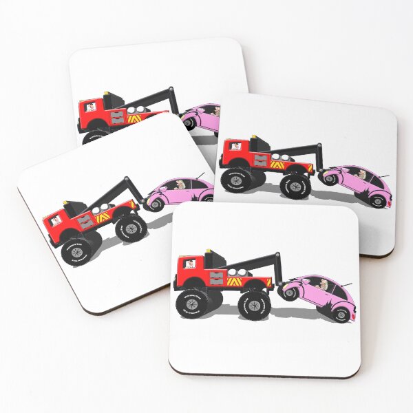 Item preview, Timmy Tow Truck con Sara Pink Bug designed and sold by TimmyUppetPlace.