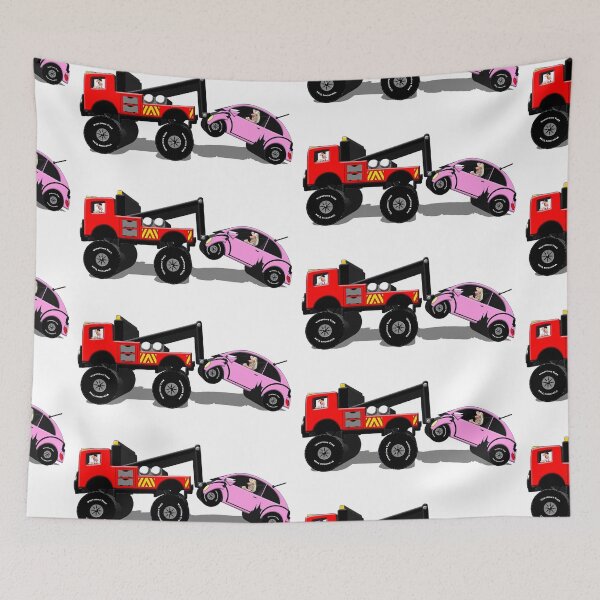 Item preview, Timmy Tow Truck con Sara Pink Bug designed and sold by TimmyUppetPlace.