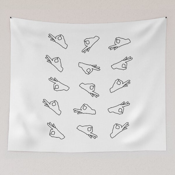 Item preview, Don't look, gotcha! 15 hands for more fun! Sticker pack designed and sold by Paul Foreman.