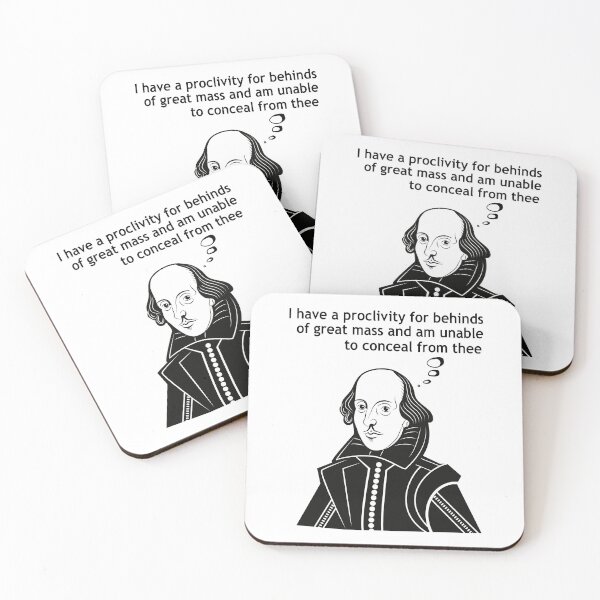 Item preview, Shakespeare I Like Big Butts designed and sold by Esskay Designs.