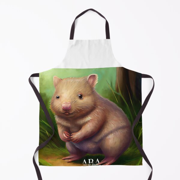 Item preview, Oil paint - Wombats designed and sold by ABArtByAlexST.