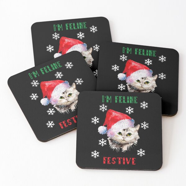 Item preview, I'm feline festive designed and sold by JoRealm.