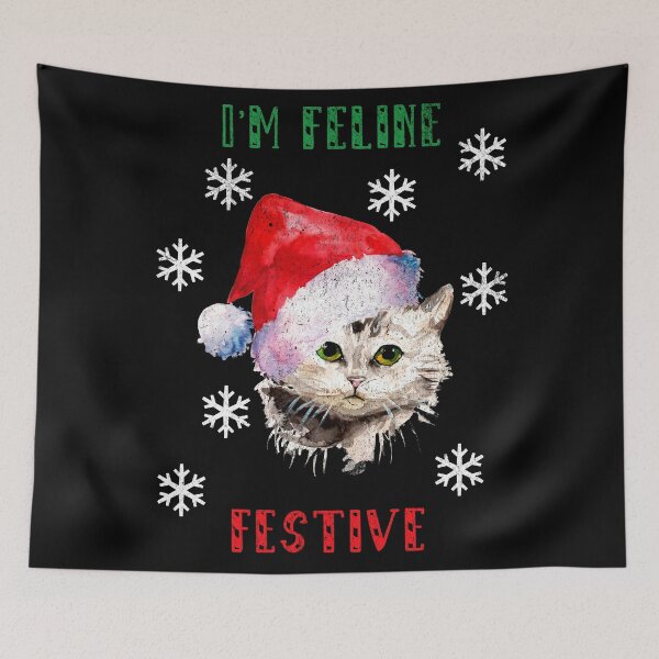 Item preview, I'm feline festive designed and sold by JoRealm.