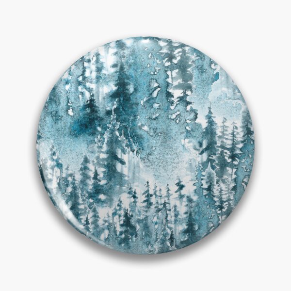 Item preview, Winter trees watercolor_big designed and sold by victorsboutique.