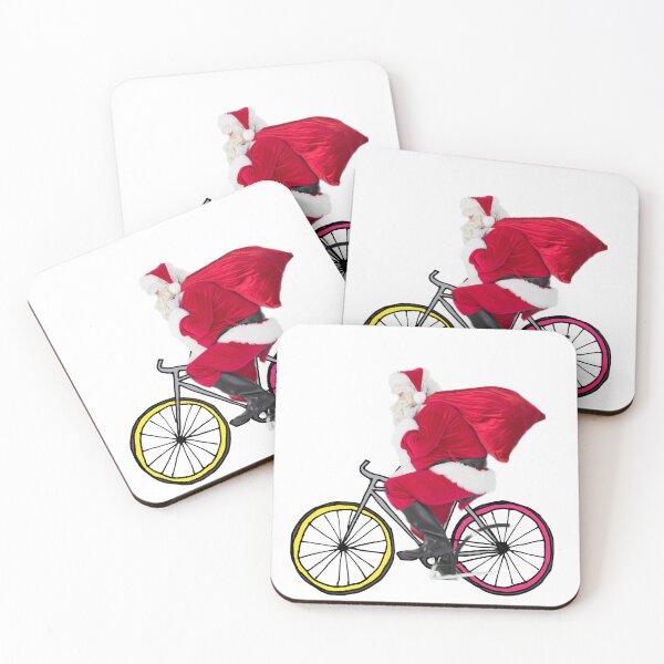 Item preview, Cycling Santa designed and sold by Mizems.