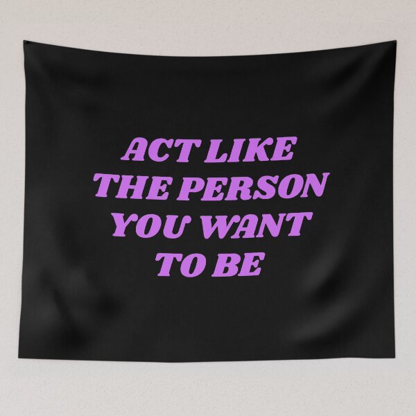 Item preview, Best motivational phrases - Act like the person you want to be designed and sold by Inspirationmotivation.
