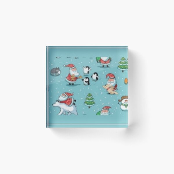 Item preview, New Year Christmas Winter Santa  designed and sold by Alexandra Designer.