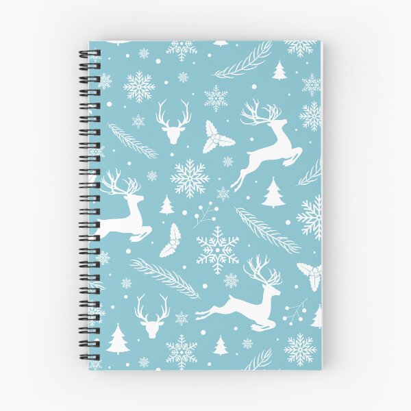 Item preview, baby blue Christmas snow pattern designed and sold by bemenmaher.